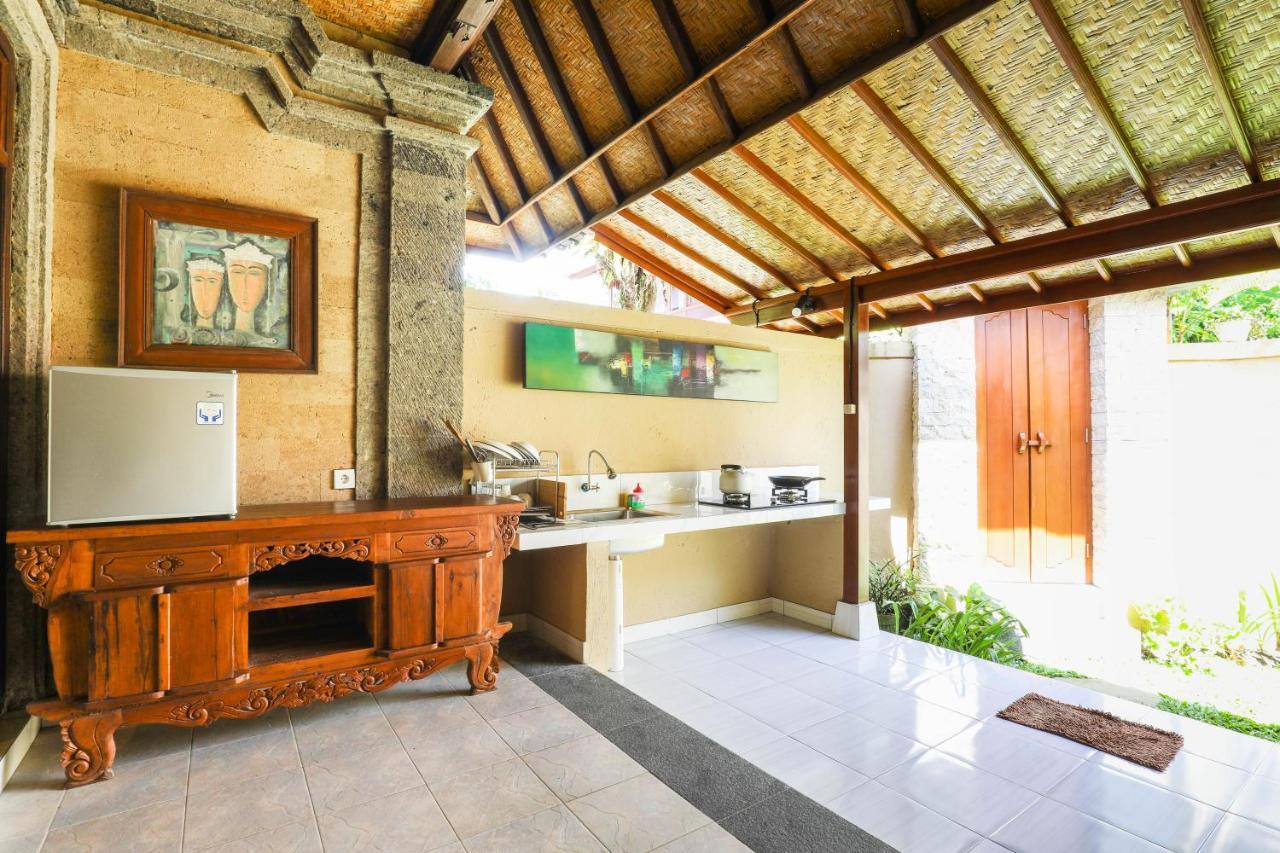 Sari Bamboo Bungalows Ubud Exterior foto
