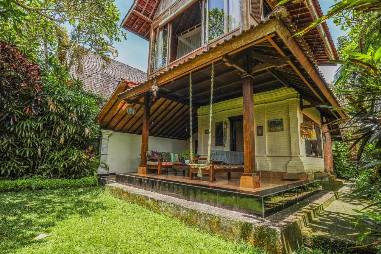 Sari Bamboo Bungalows Ubud Exterior foto