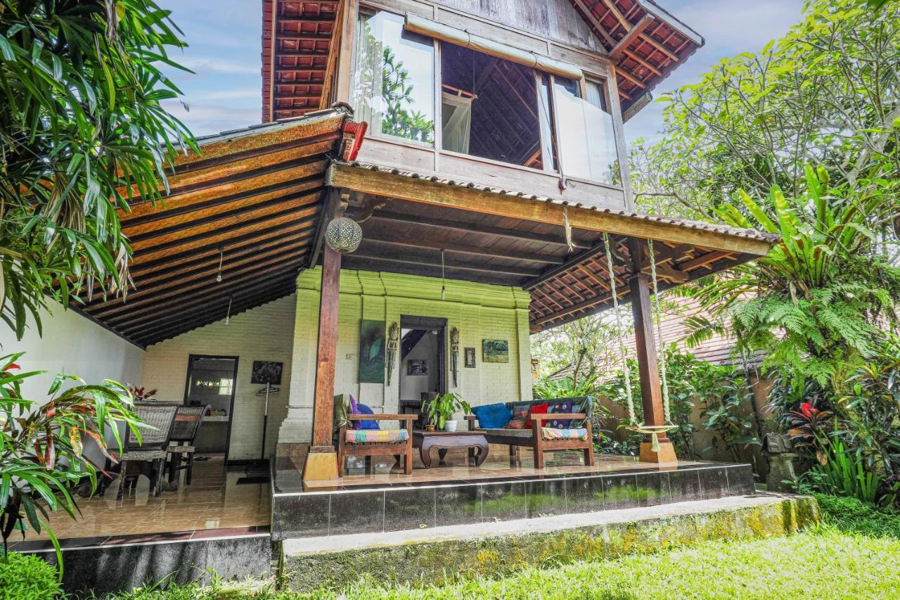 Sari Bamboo Bungalows Ubud Exterior foto