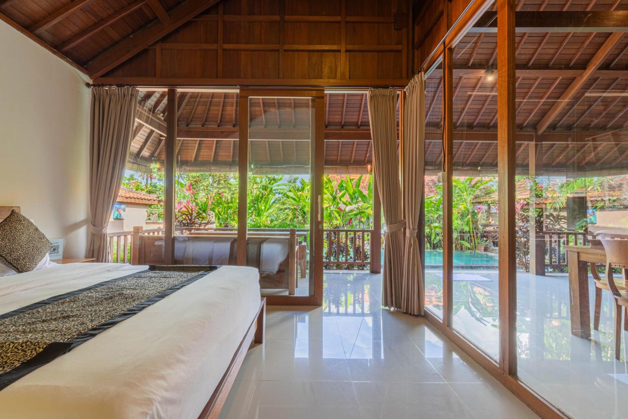 Sari Bamboo Bungalows Ubud Zimmer foto