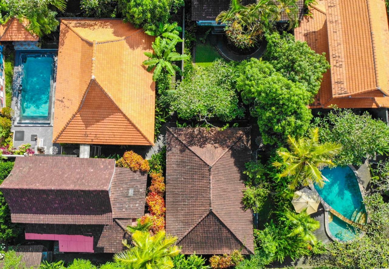 Sari Bamboo Bungalows Ubud Exterior foto