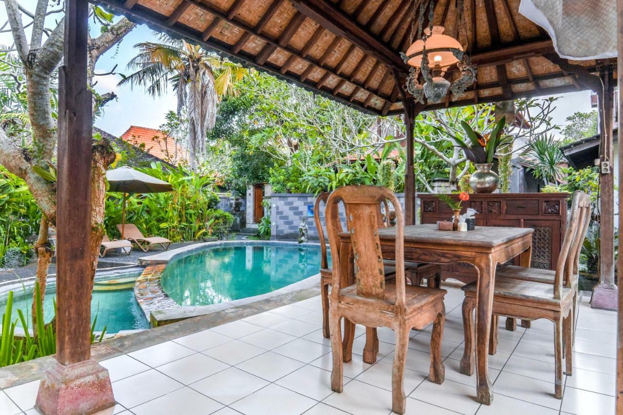 Sari Bamboo Bungalows Ubud Exterior foto