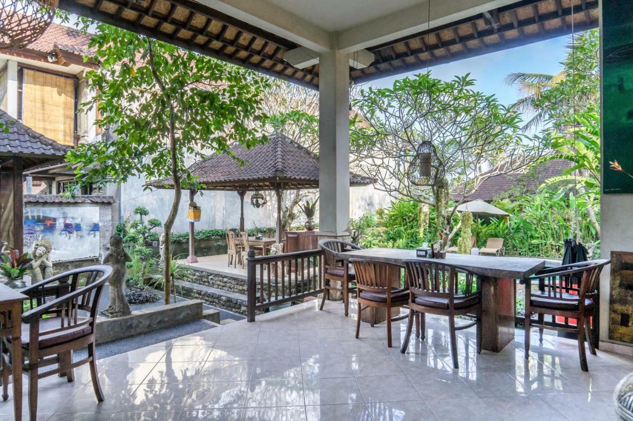 Sari Bamboo Bungalows Ubud Exterior foto