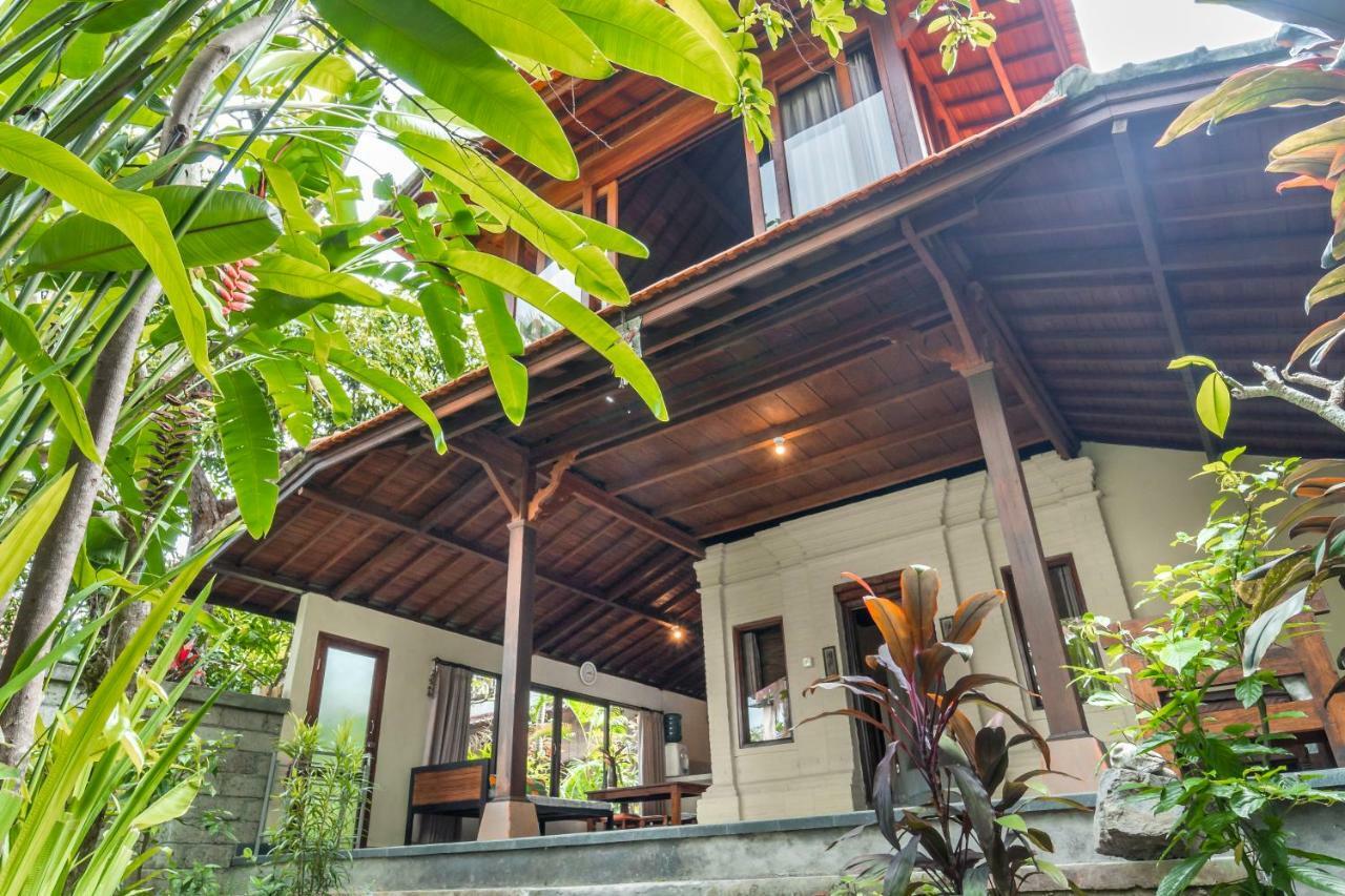 Sari Bamboo Bungalows Ubud Exterior foto