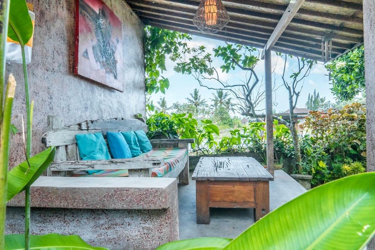Sari Bamboo Bungalows Ubud Exterior foto