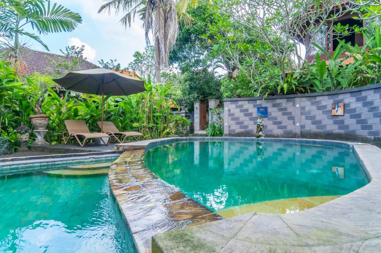 Sari Bamboo Bungalows Ubud Exterior foto