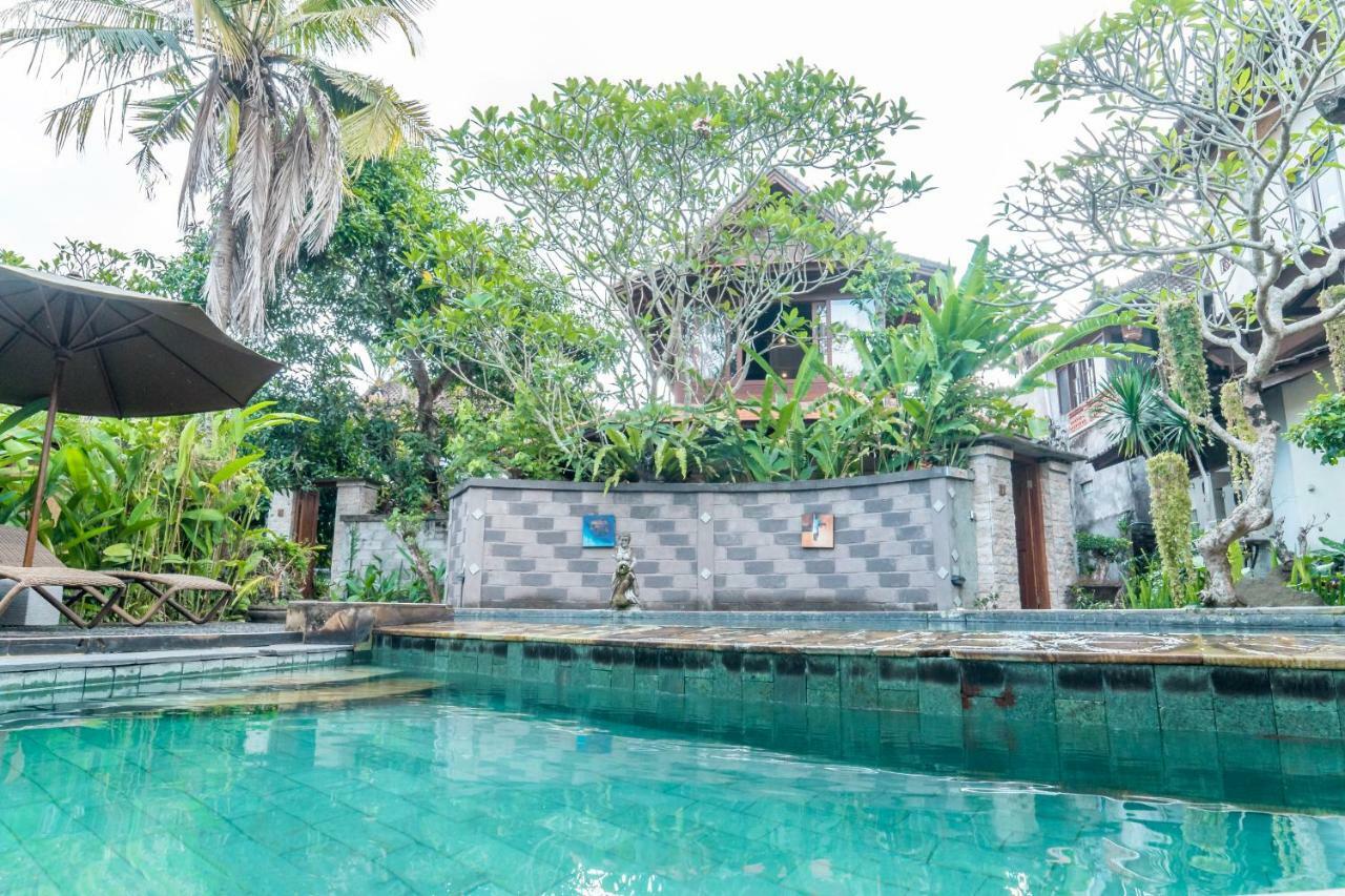 Sari Bamboo Bungalows Ubud Exterior foto