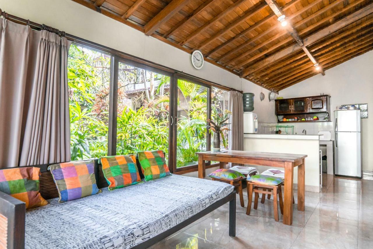 Sari Bamboo Bungalows Ubud Exterior foto