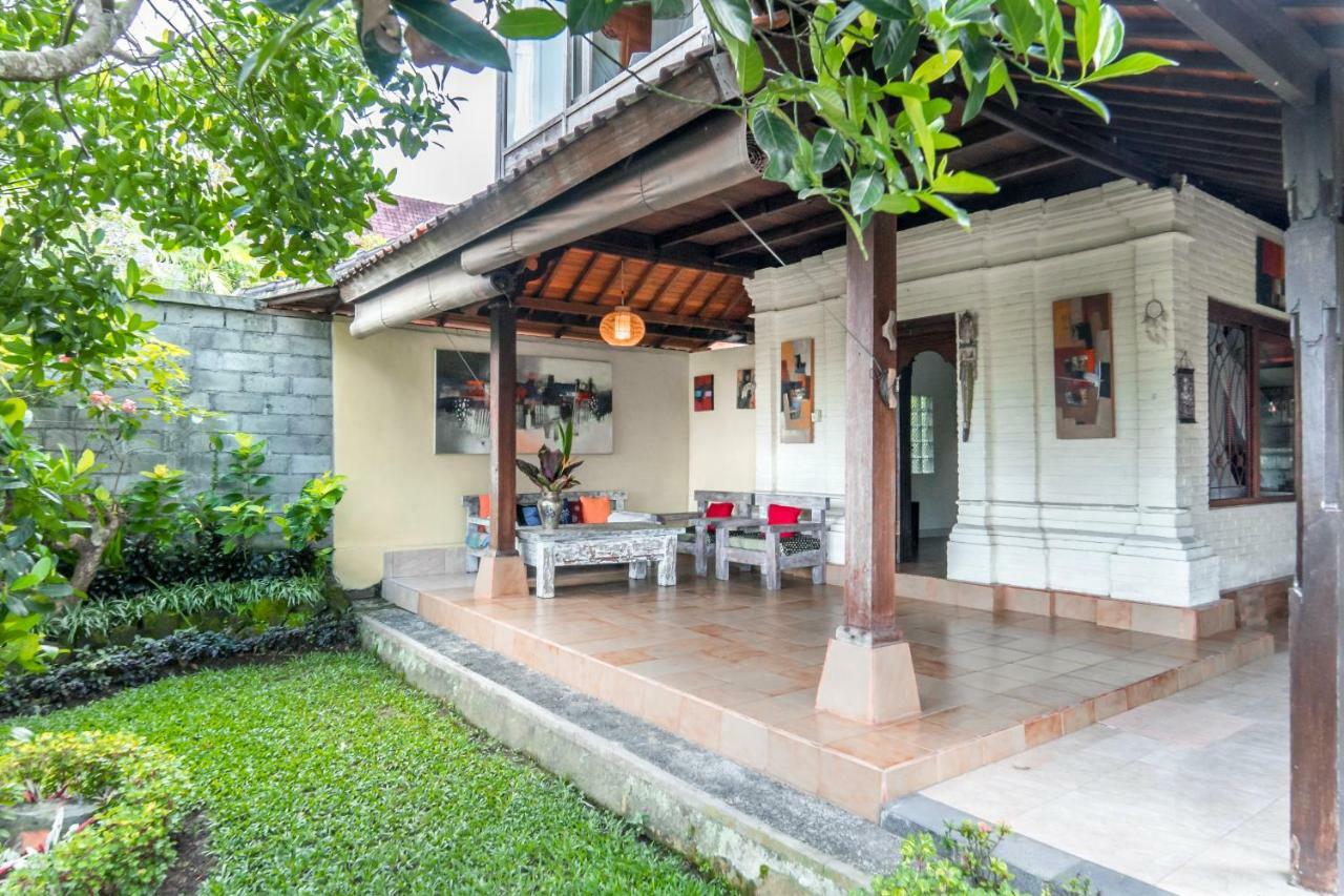 Sari Bamboo Bungalows Ubud Exterior foto